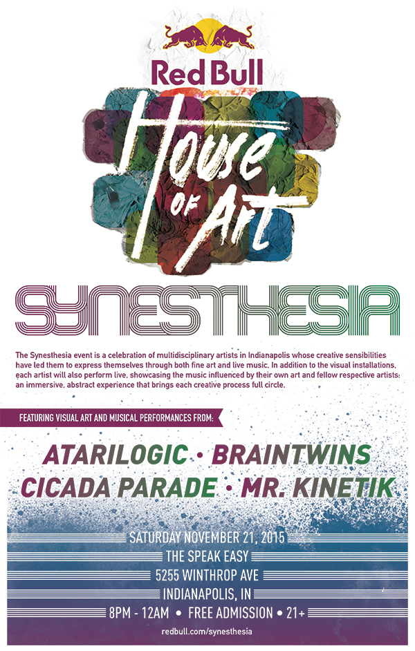 Cicada Parade ORANJE Red Bull House of Art Synesthesia 